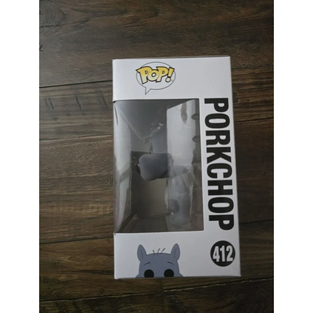 Funko Pop! Disney Doug Porkchop #412 Flocked Chase Vinyl Figure (Gray)